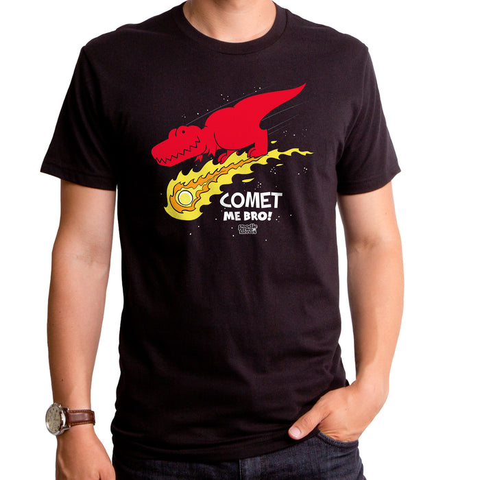 goodie two sleeves Comet Me Bro Dinosaur Adult T-Shirt