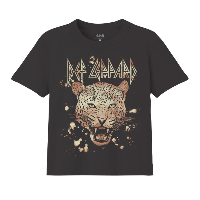 goodie two sleeves Def Leppard Bleach Leppard Juniors Baby Tee