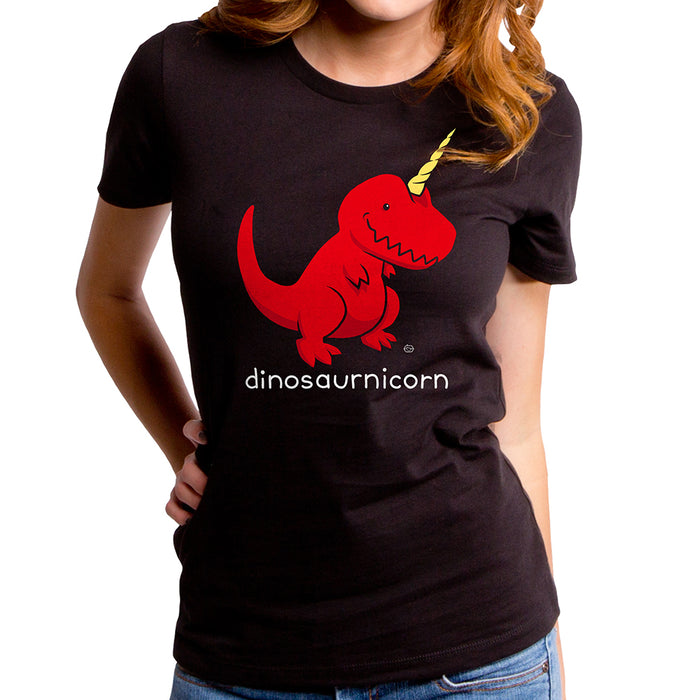 goodie two sleeves Dinosaur Unicorn Women's T-Shirt