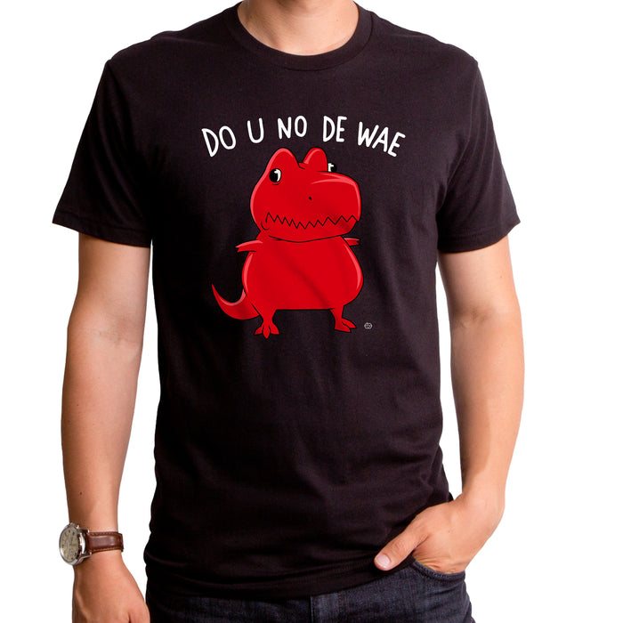 goodie two sleeves Do U No De Wae Dino Men's T-Shirt