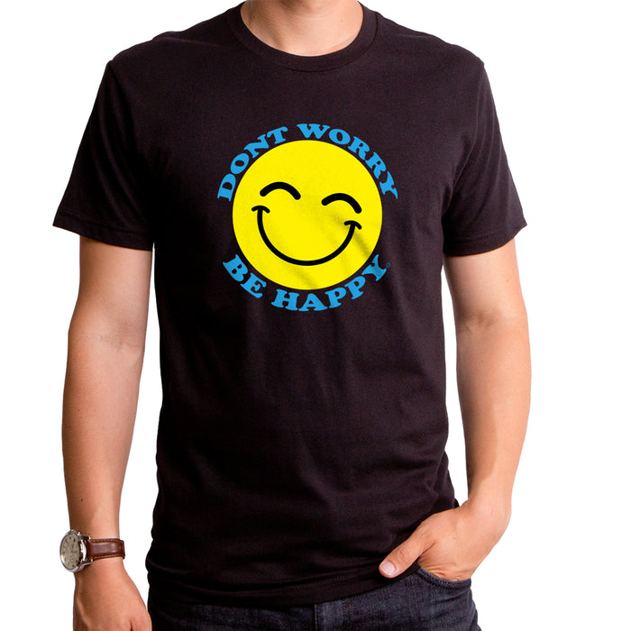 goodie two sleeves Don't Worry Be Happy Men's T-Shirt