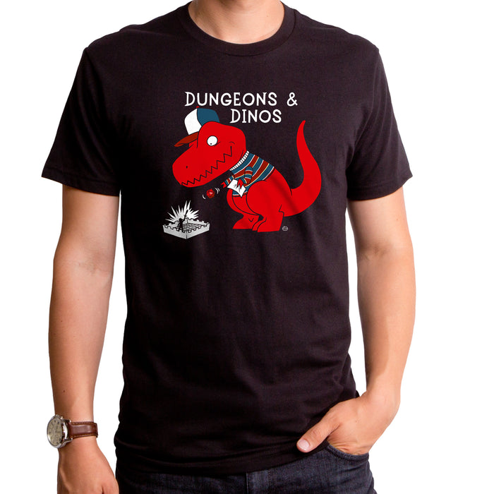goodie two sleeves Dungeons And Dinos Men's T-Shirt