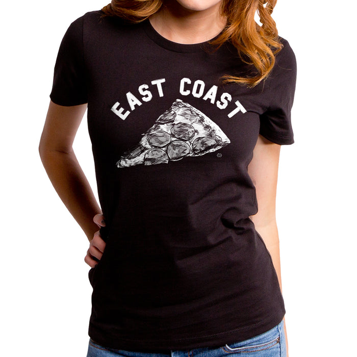 goodie two sleeves East Coast Pizza Women's T-Shirt