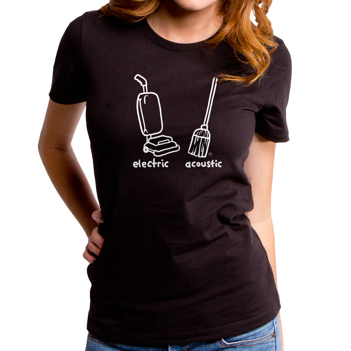 goodie two sleeves Electric Acoustic Women's T-Shirt