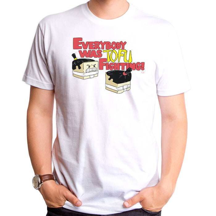 goodie two sleeves Everybody Was Tofu Fighting Adult T-Shirt