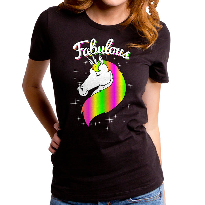 goodie two sleeves Fabulous Unicorn Women's T-Shirt