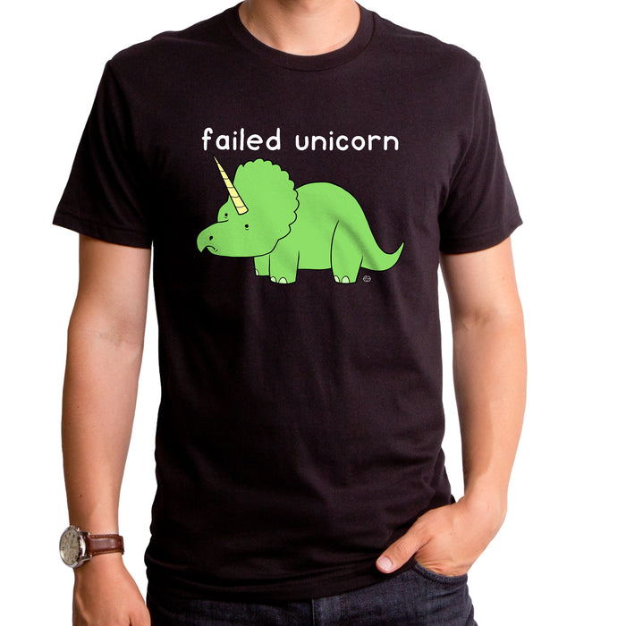 goodie two sleeves Failed Unicorn Dinosaur Men's T-Shirt