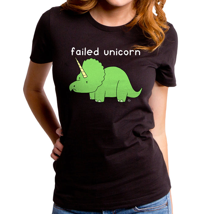 goodie two sleeves Failed Unicorn Dinosaur Women's T-Shirt