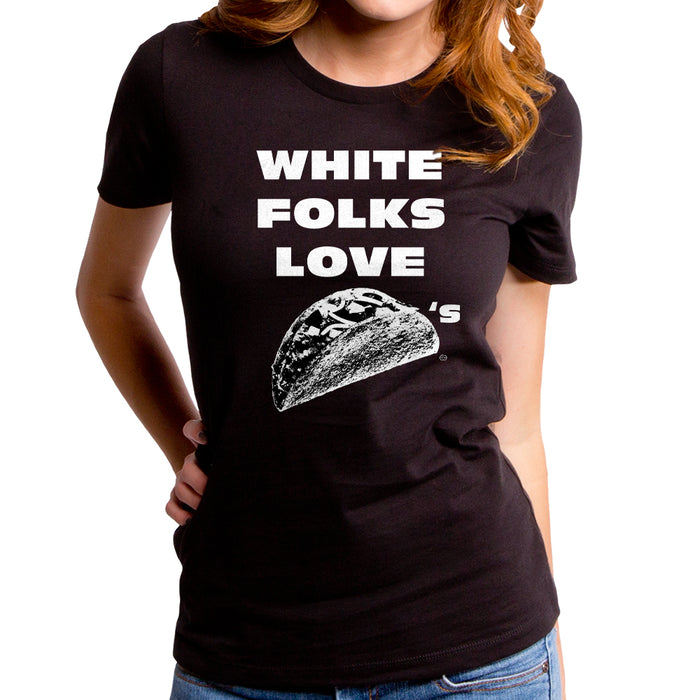 goodie two sleeves Folks Love Tacos Women's T-Shirt