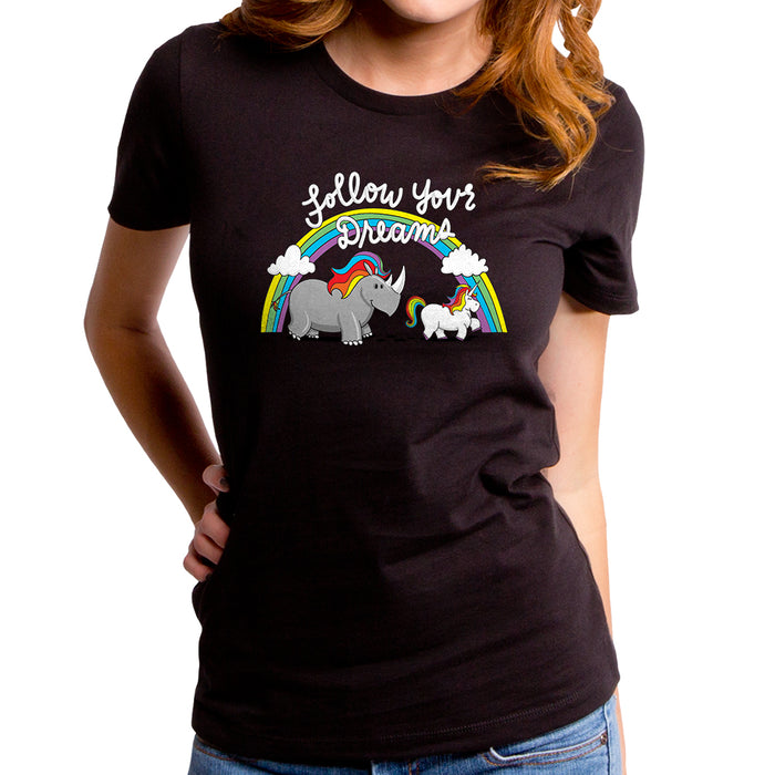 goodie two sleeves Follow Your Dreams Women's T-Shirt