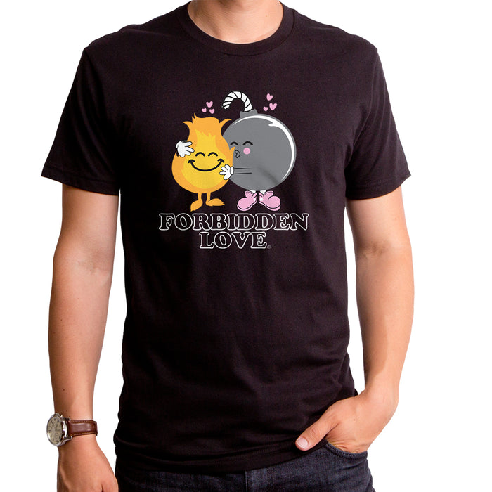 goodie two sleeves Forbidden Love Bomb Men's T-Shirt