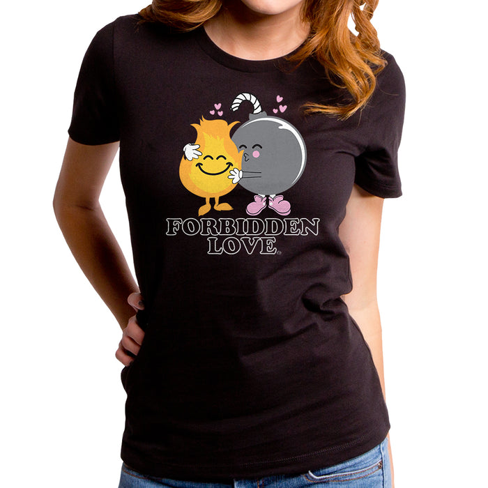 goodie two sleeves Forbidden Love Bomb Women's T-Shirt
