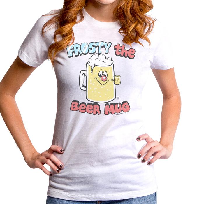 goodie two sleeves Frosty The Beer Mug Women's T-Shirt