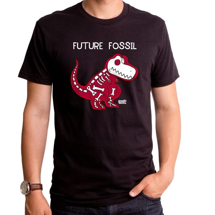 goodie two sleeves Future Dino Fossil Men's T-Shirt