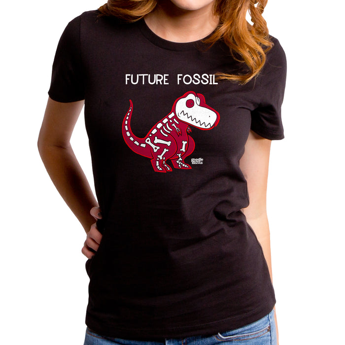 goodie two sleeves Future Dino Fossil Women's T-Shirt