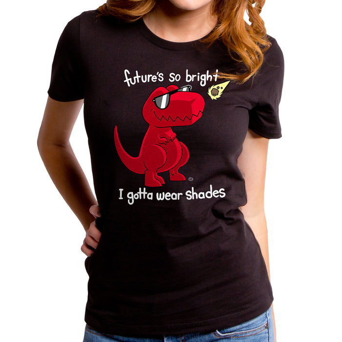 goodie two sleeves Future's So Bright Dino Women's T-Shirt