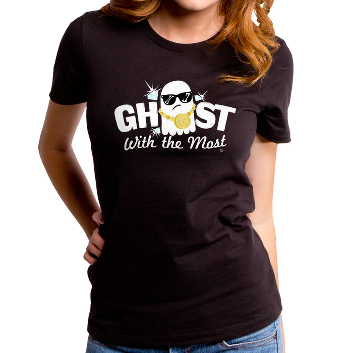 goodie two sleeves Ghost with the Most Women's T-Shirt