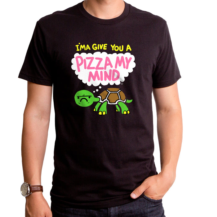 goodie two sleeves Give you a Pizza my Mind Adult T-Shirt