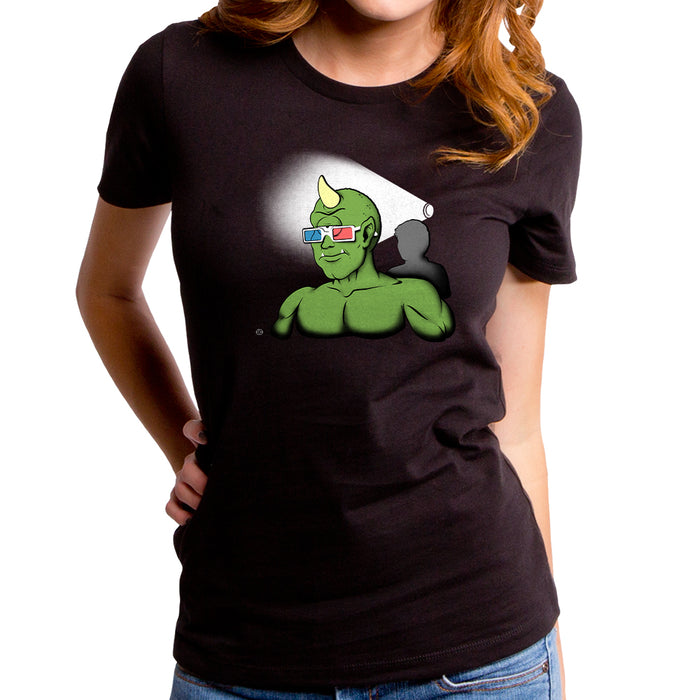 goodie two sleeves 3D Glasses Women's T-Shirt