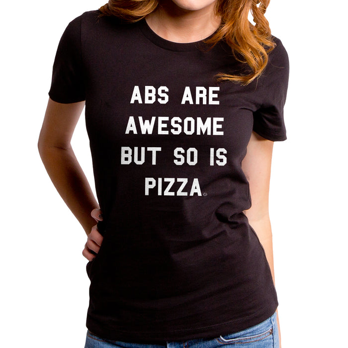goodie two sleeves Abs are Awesome Women's T-Shirt