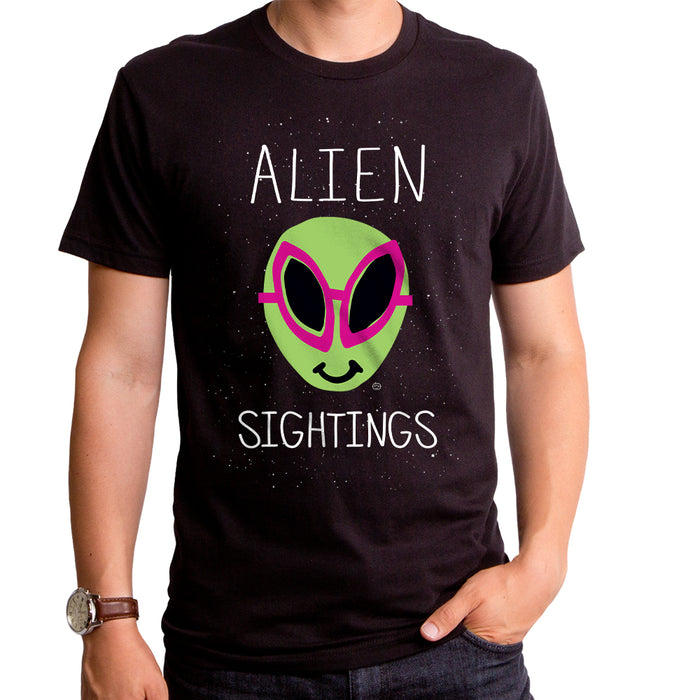 goodie two sleeves Alien Sightings Adult T-Shirt