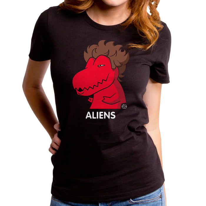 goodie two sleeves Aliens Rex Women's T-Shirt