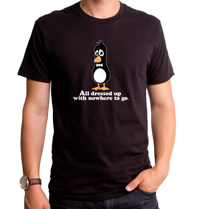 goodie two sleeves All Dressed Up Adult T-Shirt