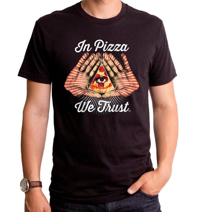 goodie two sleeves All Seeing Pizza Adult T-Shirt