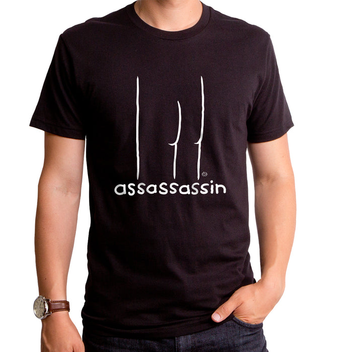 goodie two sleeves Assassassin Adult T-Shirt