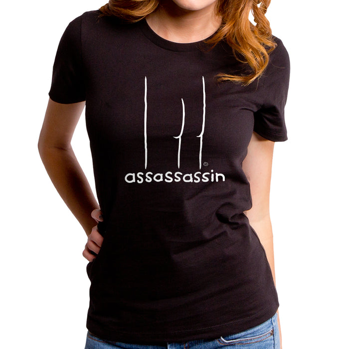 goodie two sleeves Assassassin Women's T-Shirt