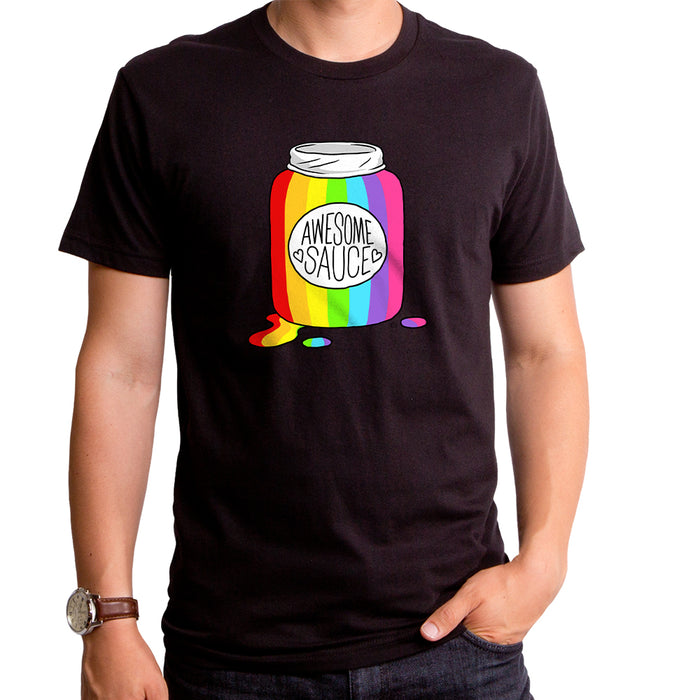 goodie two sleeves Awesome Sauce Adult T-Shirt