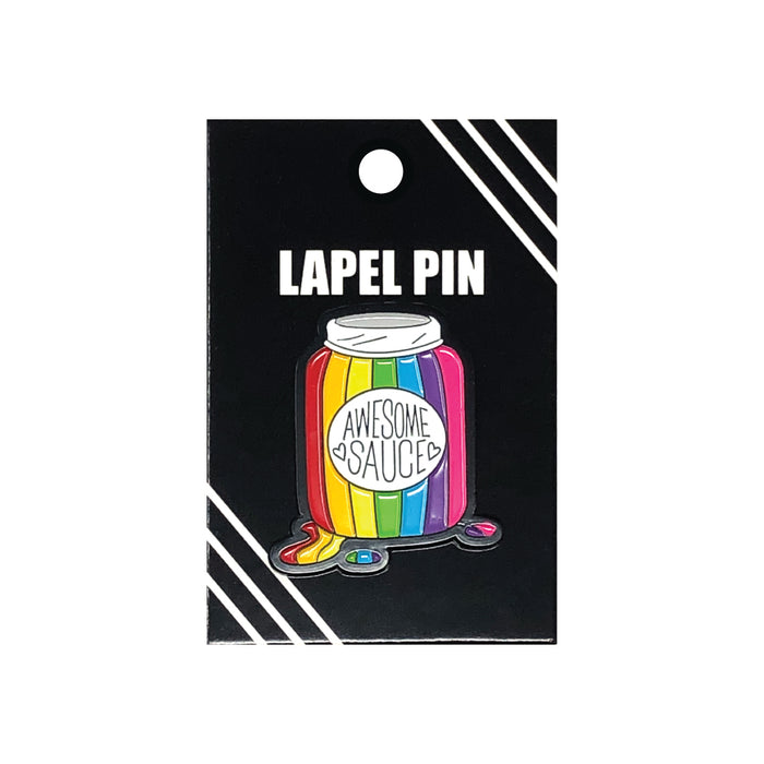 goodie two sleeves Awesome Sauce Lapel Pin