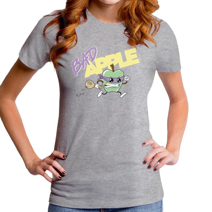 goodie two sleeves Bad Apple Women's T-Shirt