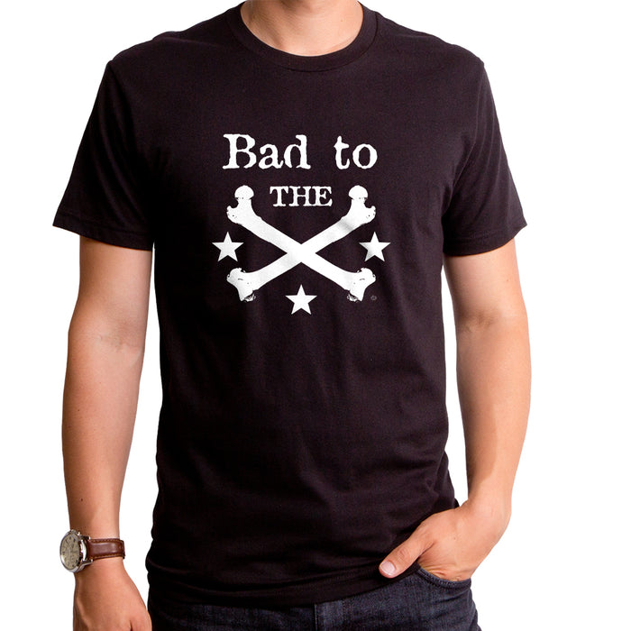 goodie two sleeves Bad to the Bone Adult T-Shirt