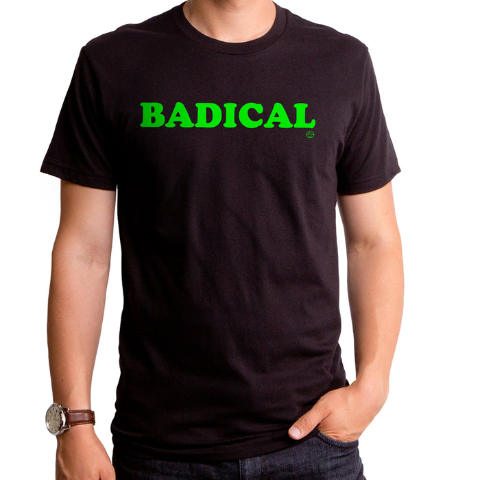 goodie two sleeves Badical Neon Adult T-Shirt