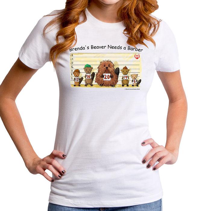 goodie two sleeves Beaver Line Up Women's T-Shirt