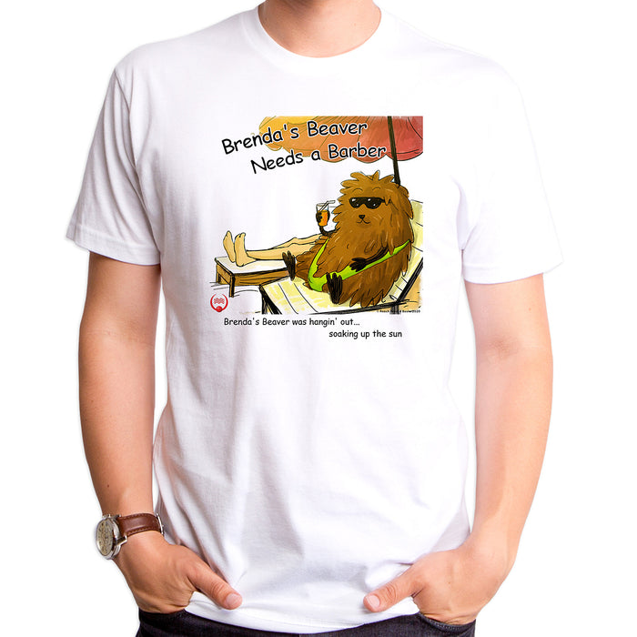 goodie two sleeves Beaver Sun Adult T-Shirt