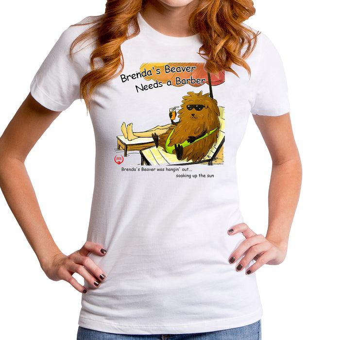 goodie two sleeves Beaver Sun Women's T-Shirt