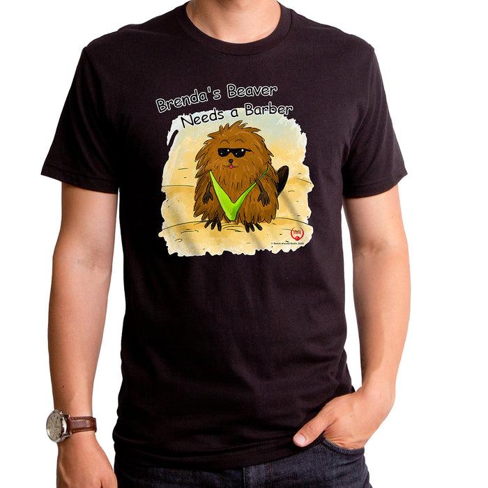 goodie two sleeves Beaver Swimsuit Adult T-Shirt