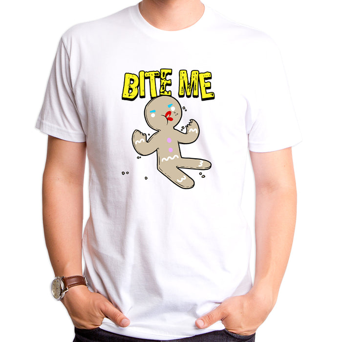 goodie two sleeves Bite Me Hands Men's T-Shirt