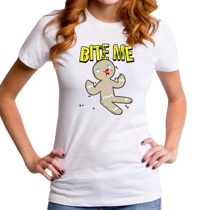 goodie two sleeves Bite Me Hands Women's T-Shirt