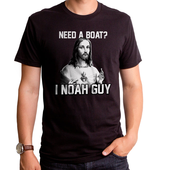 goodie two sleeves Boat? I Noah Guy Adult T-Shirt