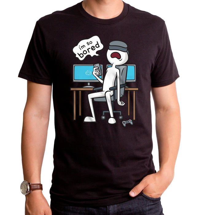 goodie two sleeves Bored Tech Adult T-Shirt