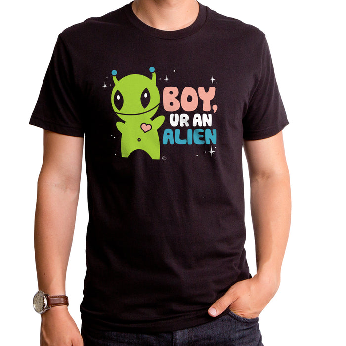 goodie two sleeves Boy Ur An Alien Men's T-Shirt