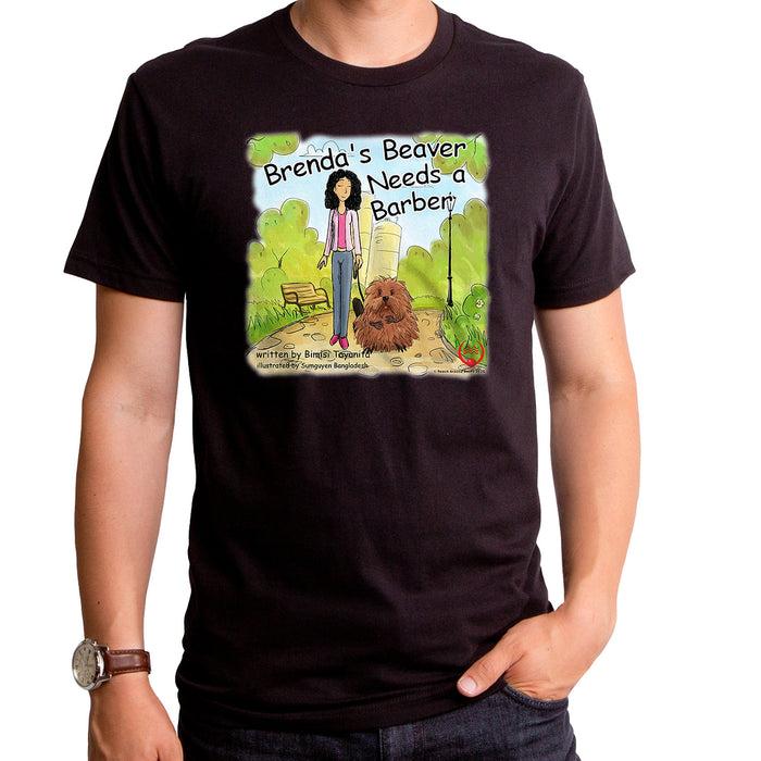 goodie two sleeves Brenda's Beaver Adult T-Shirt