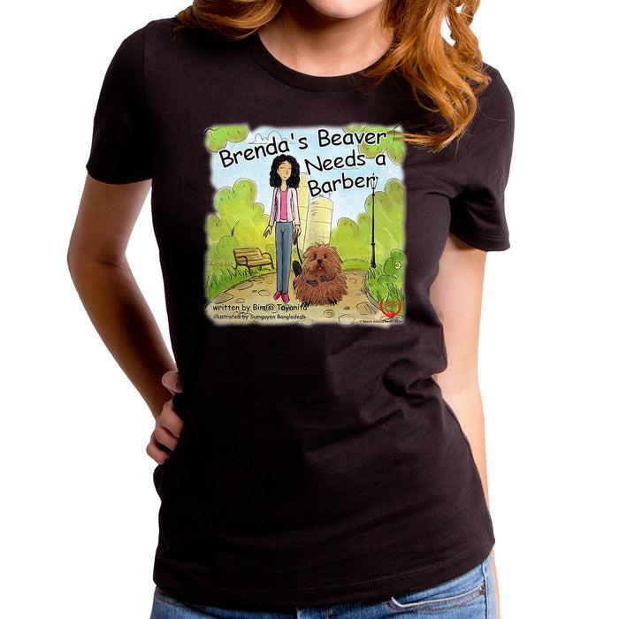 goodie two sleeves Brenda's Beaver Women's T-Shirt