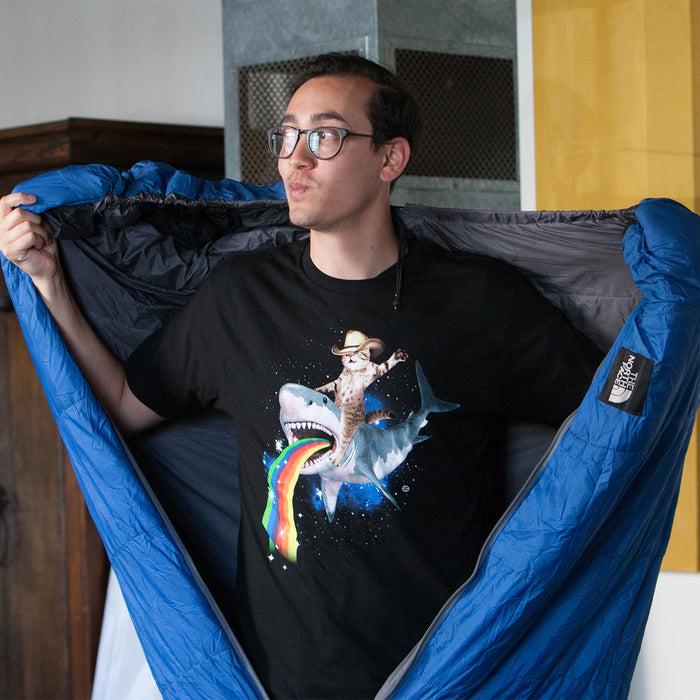 Goodie Two Sleeves Bucking Sharkaroo Adult T-Shirt