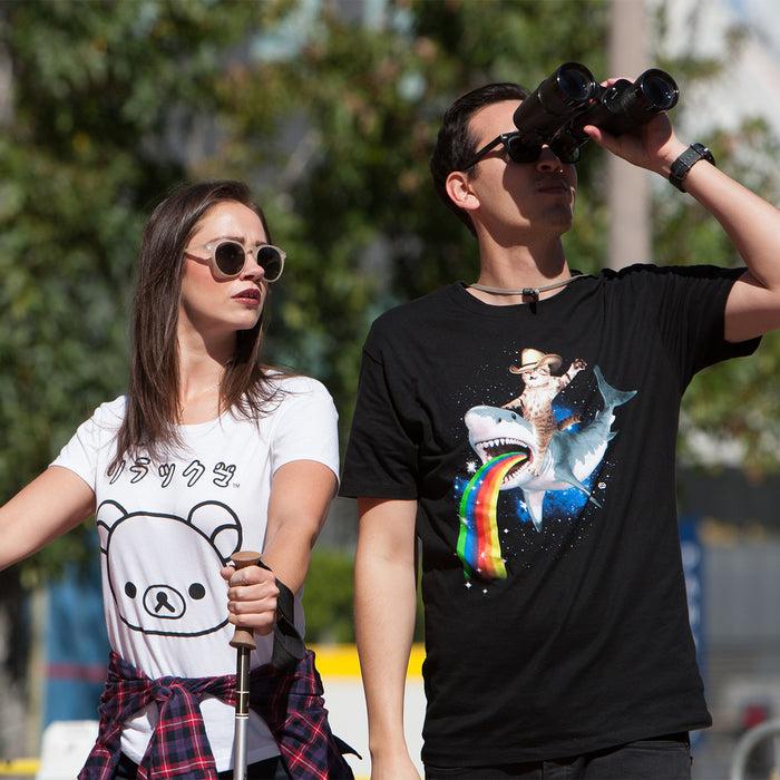 Goodie Two Sleeves Bucking Sharkaroo Adult T-Shirt