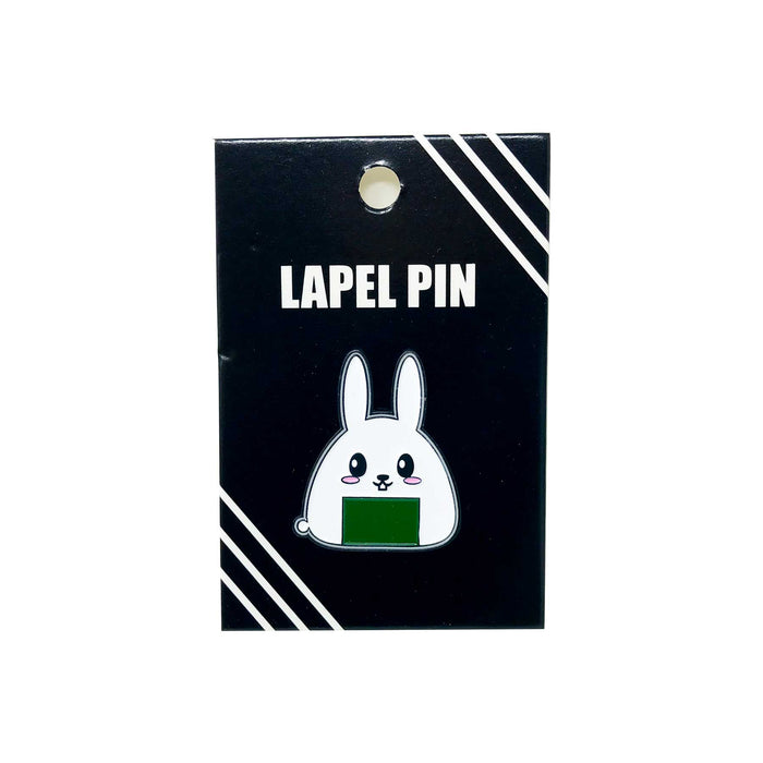 goodie two sleeves Bunny Onigiri Lapel Pin