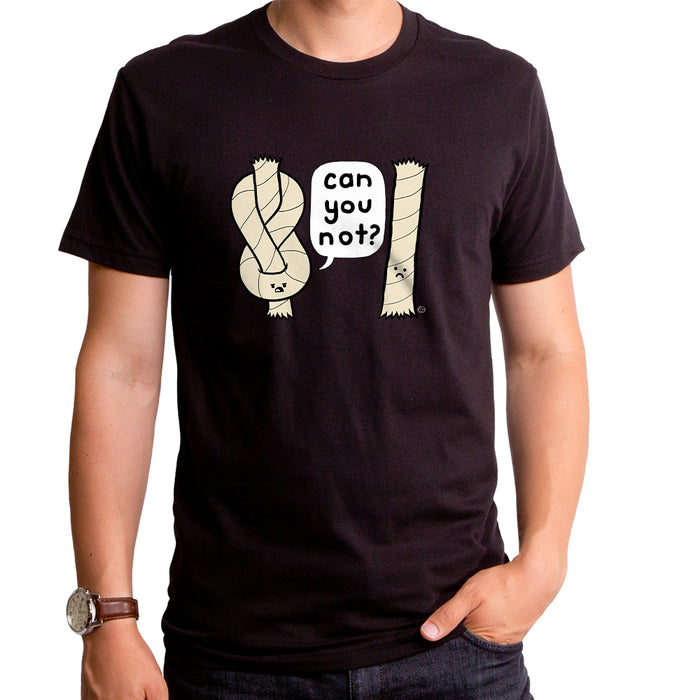 goodie two sleeves Can You Not Men's T-Shirt